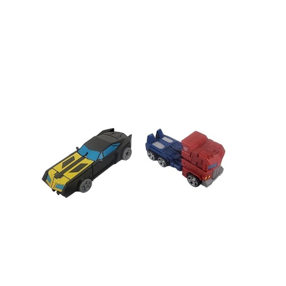 Transformers Generations Cyber Battalion Optimus Prime & Night Ops Bumblebee Lot - Picture 2 of 9